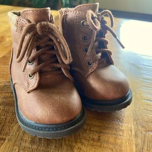 Brown Boots Boys or Girls Size 3